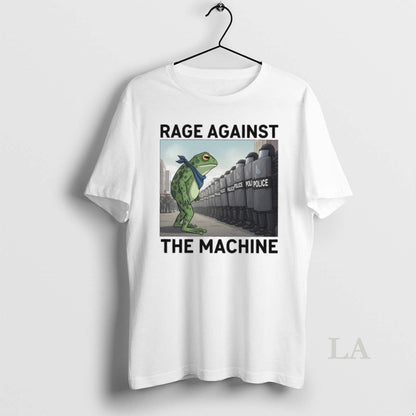 Original Rage Against Machine Portland Frog Protest Political