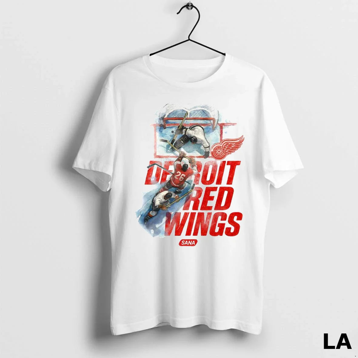 Original Sana X Detroit Red Wings Tee Stylish Style