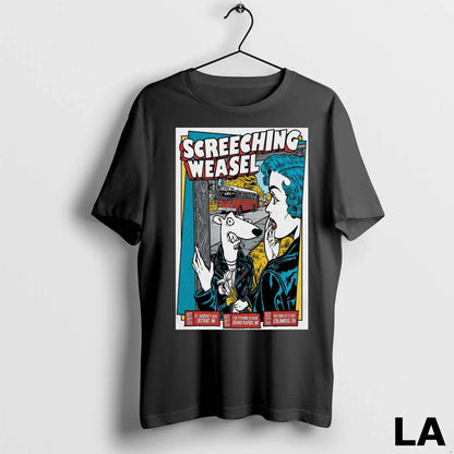Original Screeching Weasel October 15 16 17 2025 Shows Long Sleeve