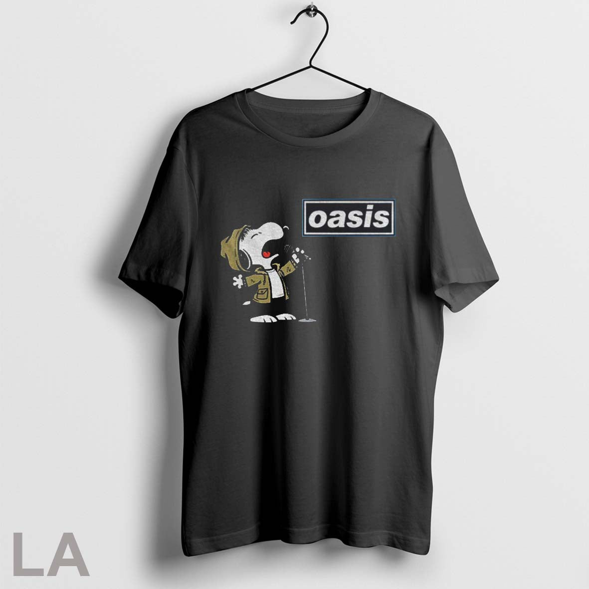Original Snoopy Singer Oasis Live 25 Long Sleeve Classic Art