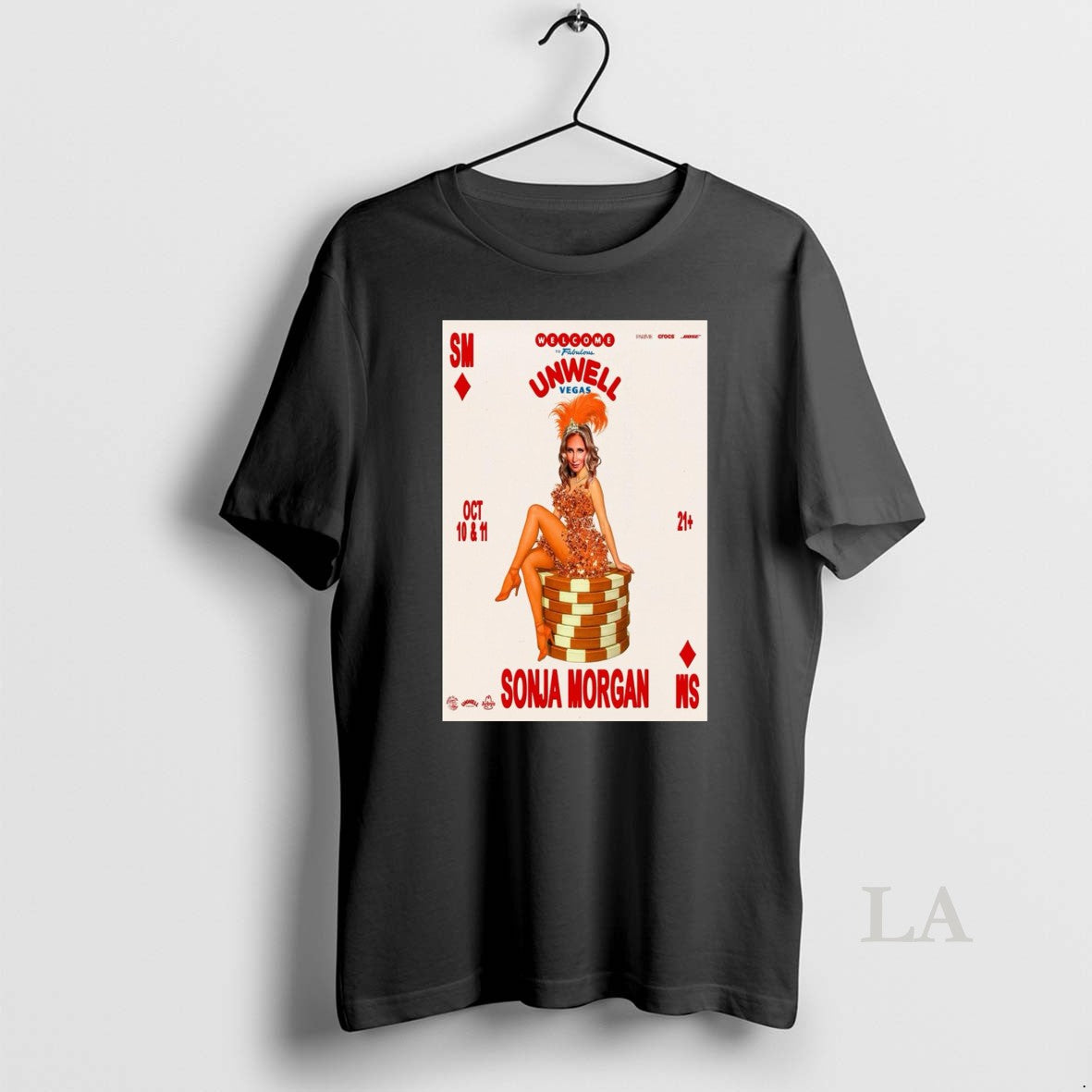 Original Sonja Mergan Welcome To Fabulous Vegas Tee Modern Style