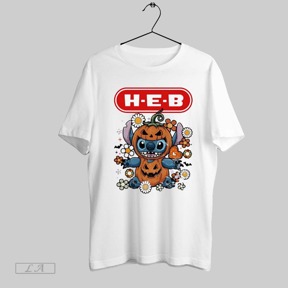 Original Stitch Halloween Heb Logo Tee Retro Collection