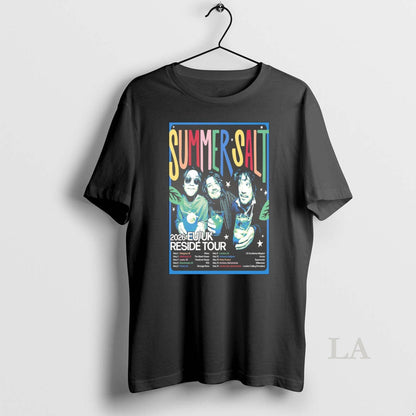 Original Summer Salt 2026 Eu Uk Reside Tour TShirt Elegant Look