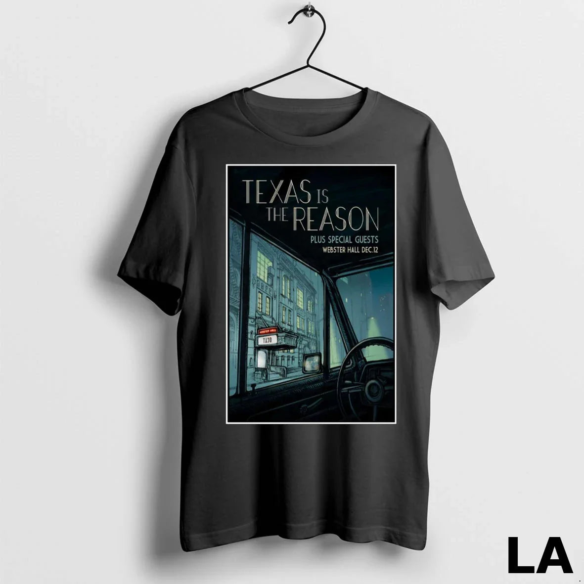 Original Texas Is Reason Webster Hall December 12 2025 Concert Tee