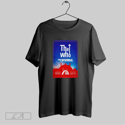 Original Who Hollywood Bowl Sept 19 2025 Long Sleeve Modern Design