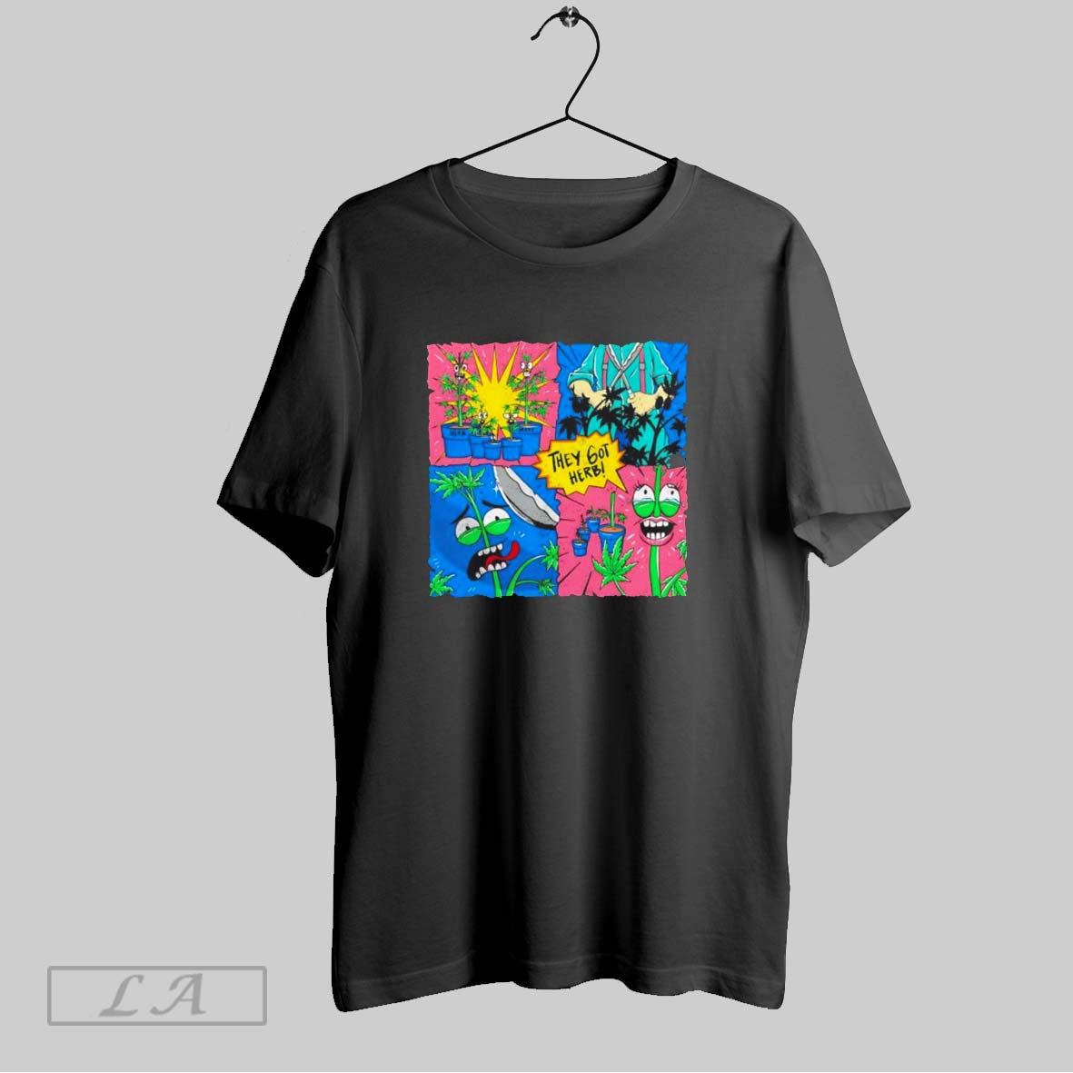 Original They Got Herb Cartoon Shirt Modern Fashion