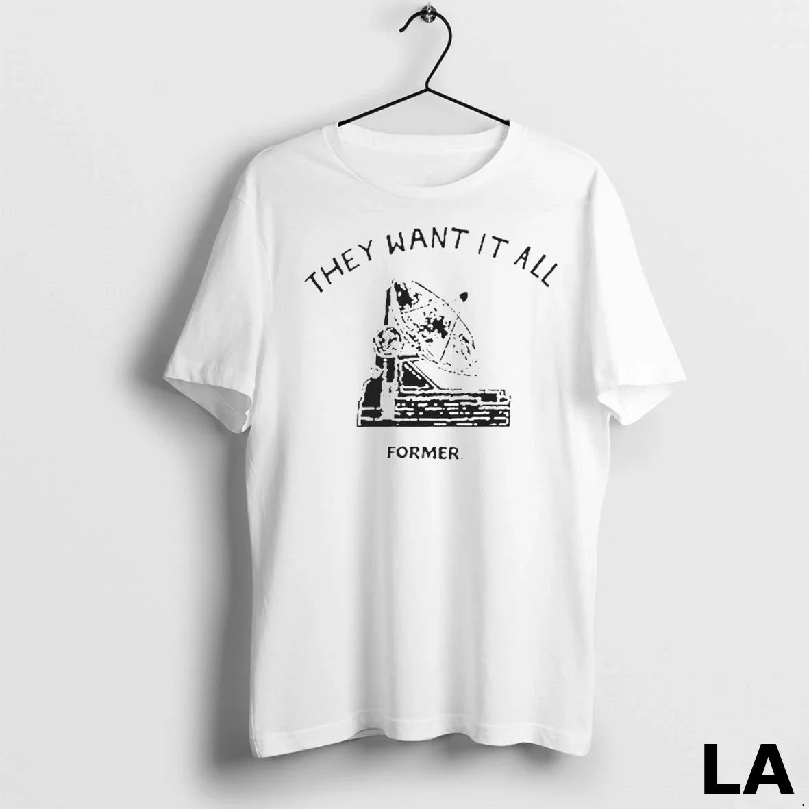 Original They Want It All Former Satelite Tank Top Retro Art