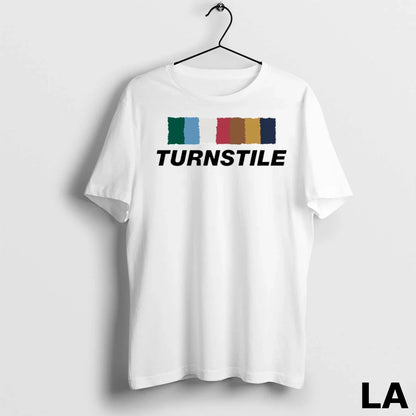 Original Turnstile Color Wall Hoodie Premium Merch