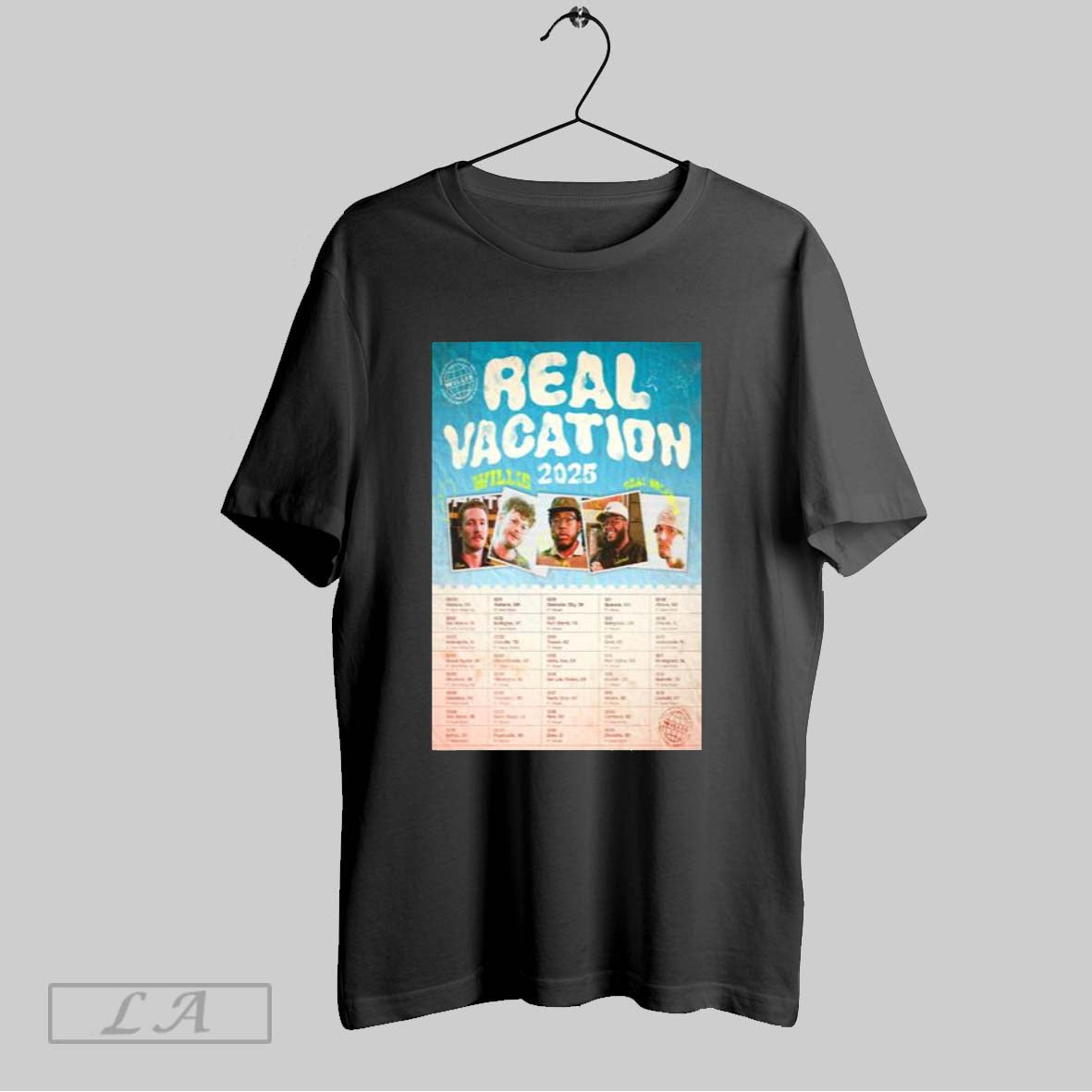 Original Willis Real Vacation Music Tour 2025 Hoodie Trendy Design