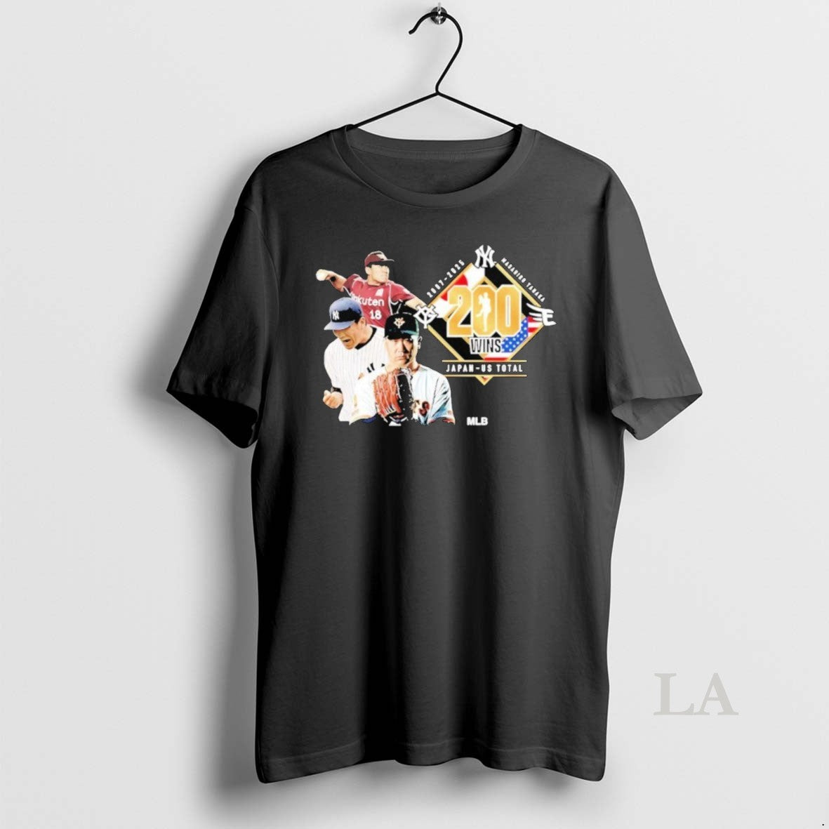 Original Yomiuri Masahiro 200 Wins 2007 2025 Japan Us Total TShirt