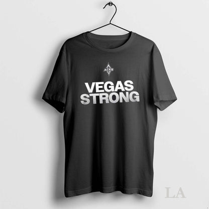 Original Las Vegas Aces Vegas Strong Wnba Finals 2025 2 Sided Shirt