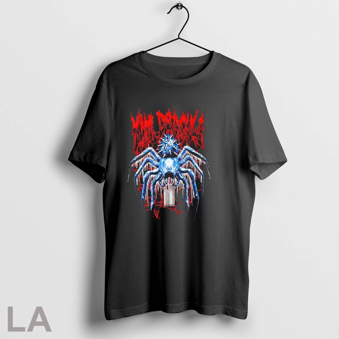 Orignal Kim Dracula Spiked Spider Tank Top Retro Gift