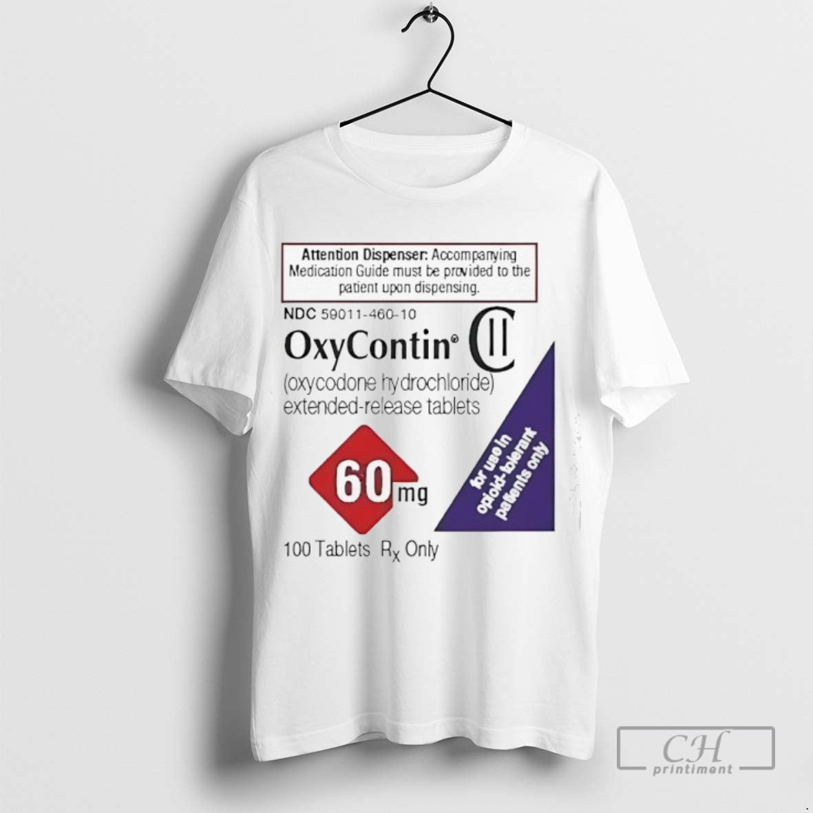 Oxycontin Oxycodone Hydrochloride Extended Release Tablets Sweatshirt