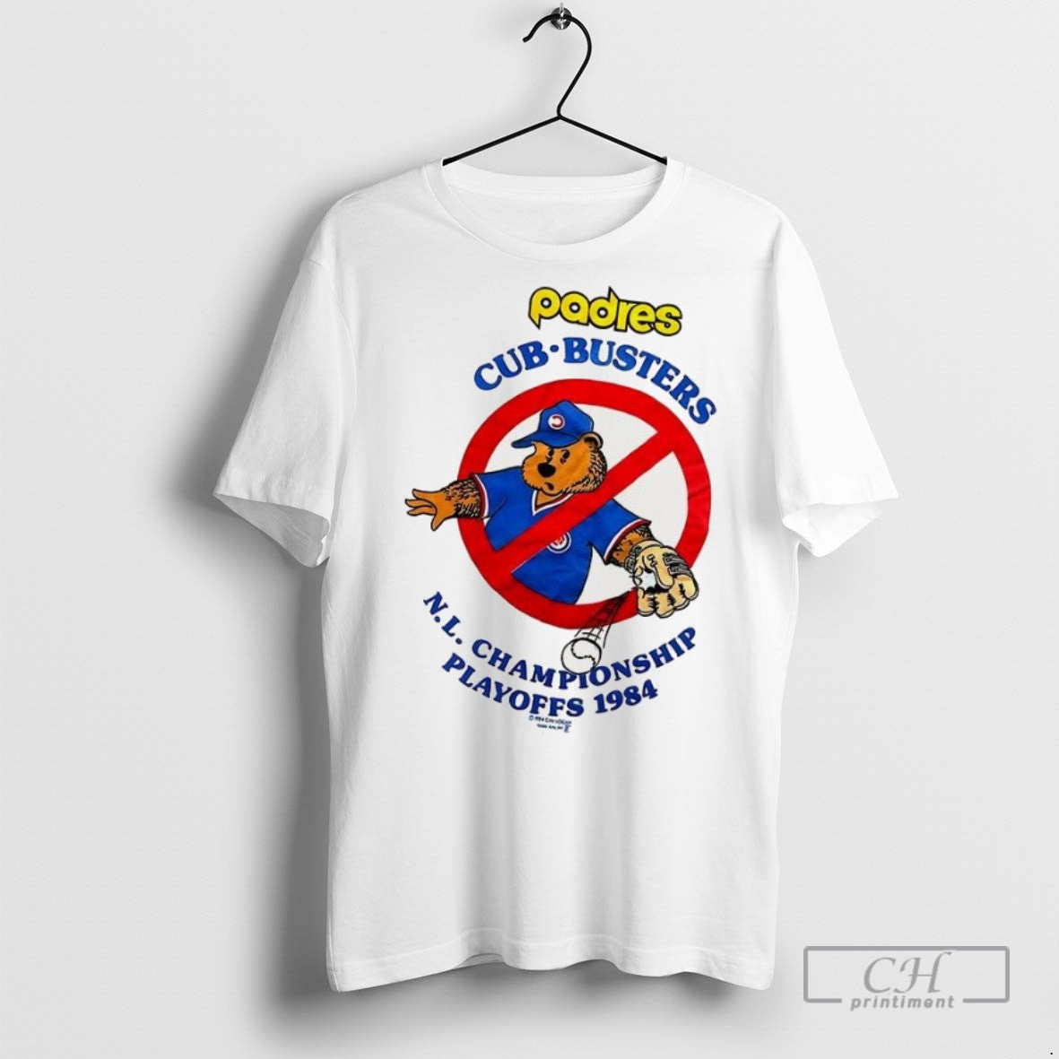 Padres Cub Busters Nl Championship Playoffs 1984 T Shirts Hoodie