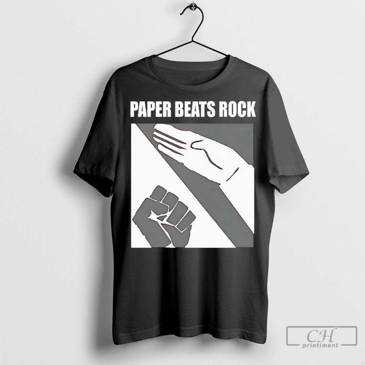 Paper Beats Rock T Shirts Jpg TShirt Classic Look
