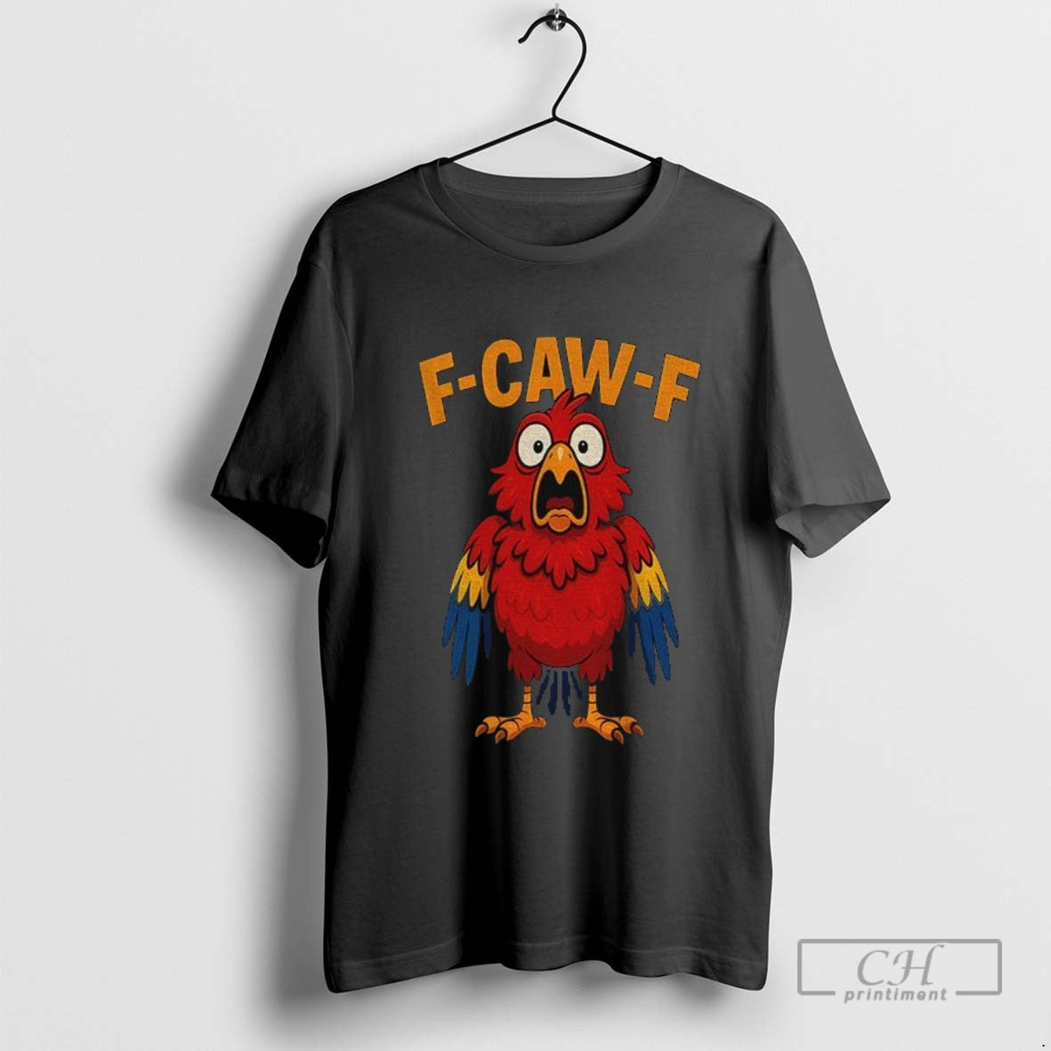 Parrot F Caw F Hoodie Retro Apparel