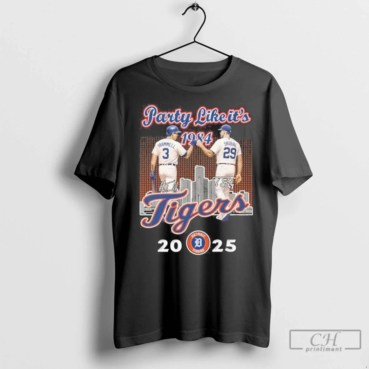 Party Like Its 1984 Detroit Tigers 2025 T Shirts TShirt Elegant