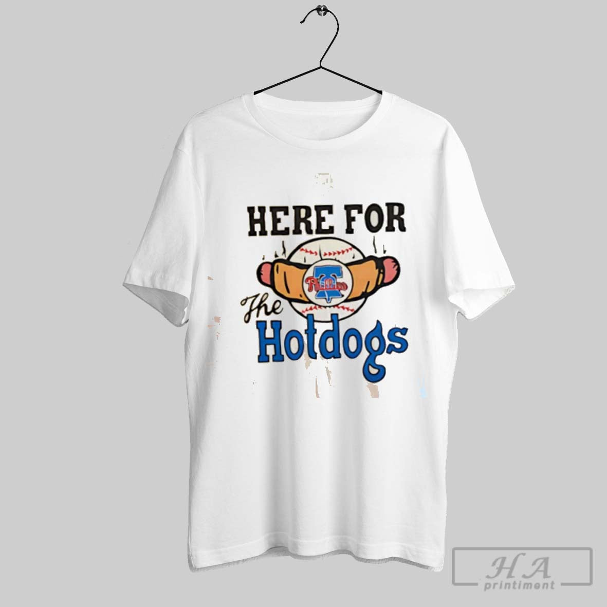 Philadelphia Phillies Here Hotdogs Tee Exclusive Look