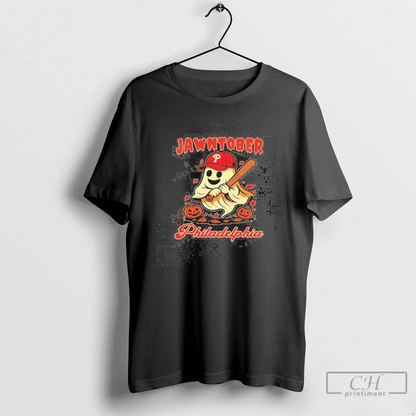 Philadelphia Phillies Red October Jawntober Halloween TShirt Trendy
