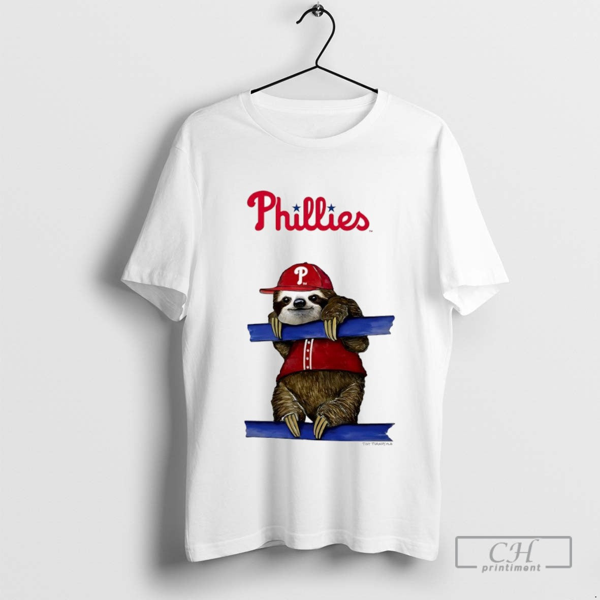 Philadelphia Phillies Sloth Tee Vintage Outfit