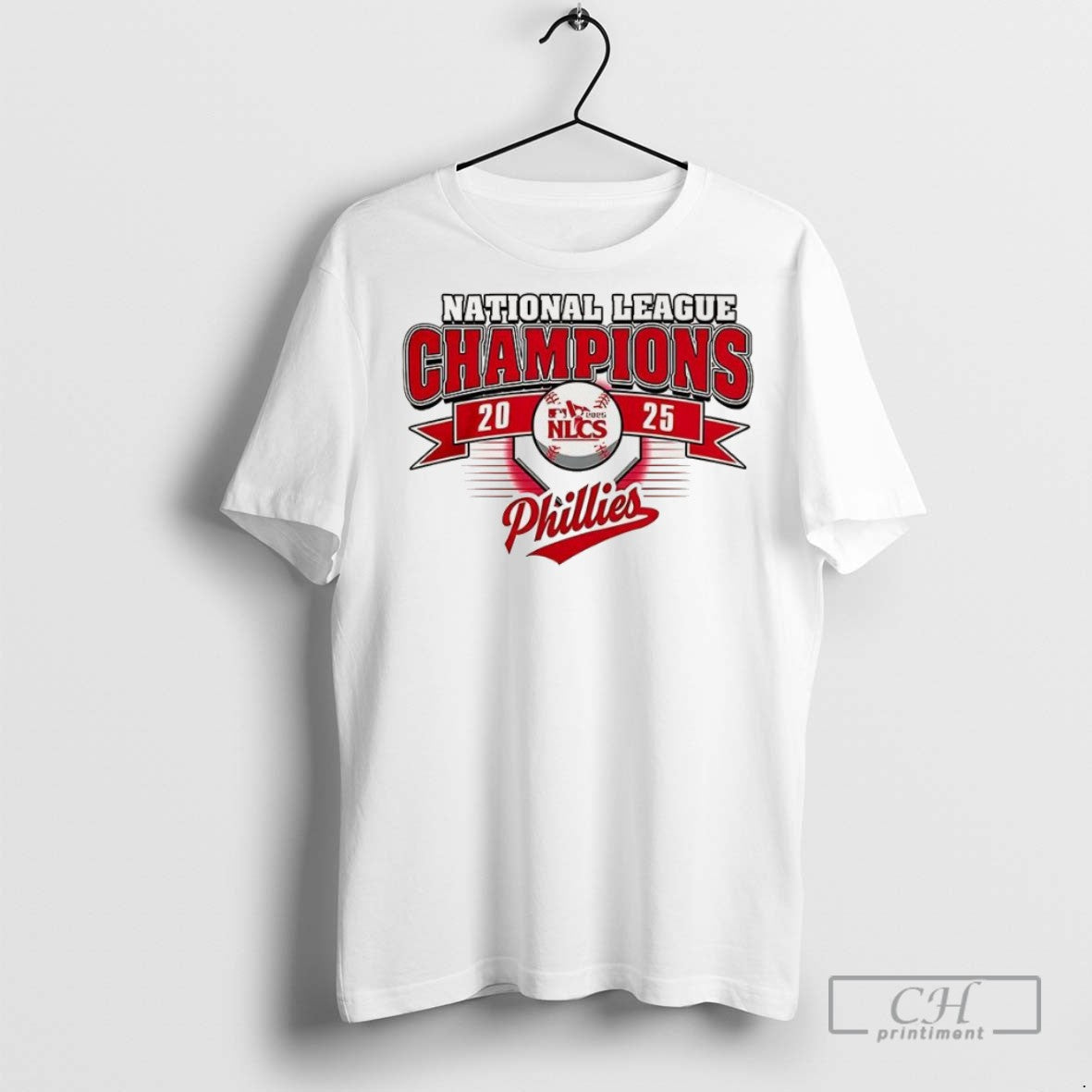 Philadelphia Phillies Baseball National League Champions 2025 T
