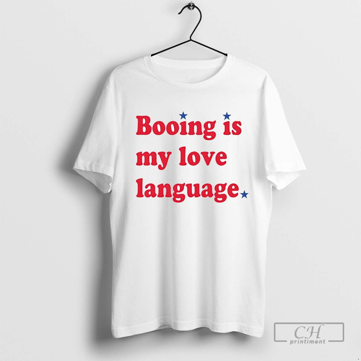 Philadelphia Phillies Booing Is My Love Language Tee Classic Apparel