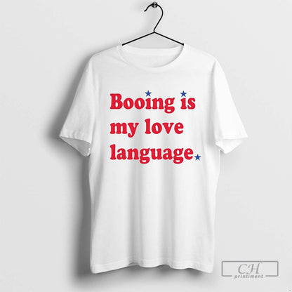 Philadelphia Phillies Booing Is My Love Language Tee Classic Apparel