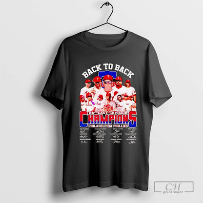 Phillies Back To Back 2025 Nl Champions Team Players Tank Top Unique