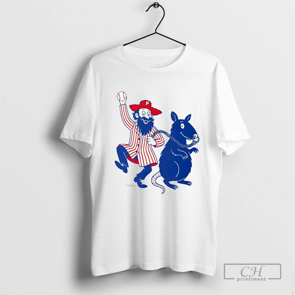 Phillies Dancing Dutchman And Hit Rat Chauncey Tee Exclusive Gift