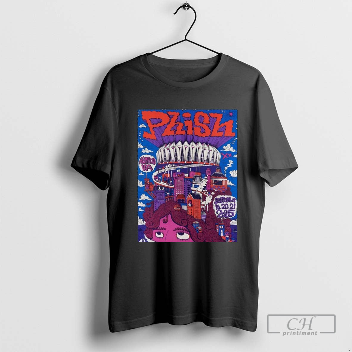 Phish Sep 19 20 Anh 21 2025 Hampton Va Long Sleeve Modern Fashion