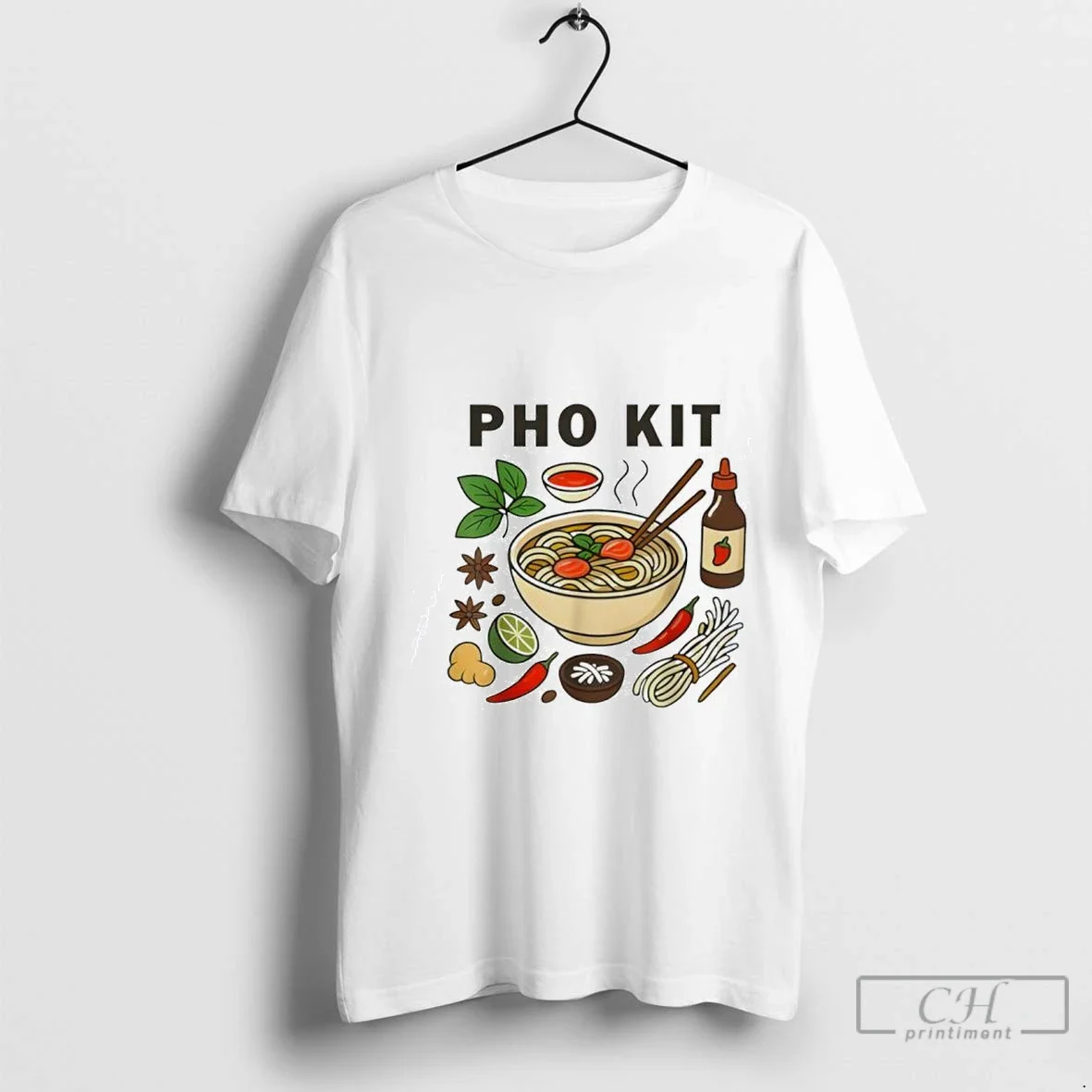Pho Kit Shirt Retro Fashion