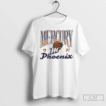Phoenix Mercury Basketball Wnba 1997 T Shirts Long Sleeve Unique Style