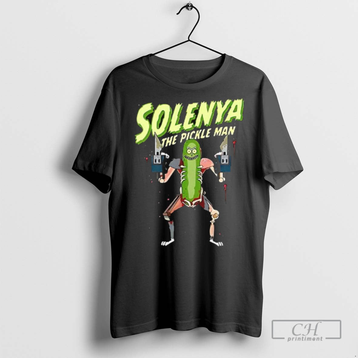 Pickle Rick Solenya Pickle T Shirts Tee Classic Merch