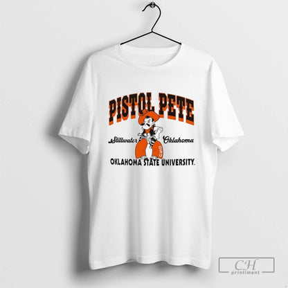 Pistol Pete Stillwater Oklahoma State Cowboys Tee Trendy Look