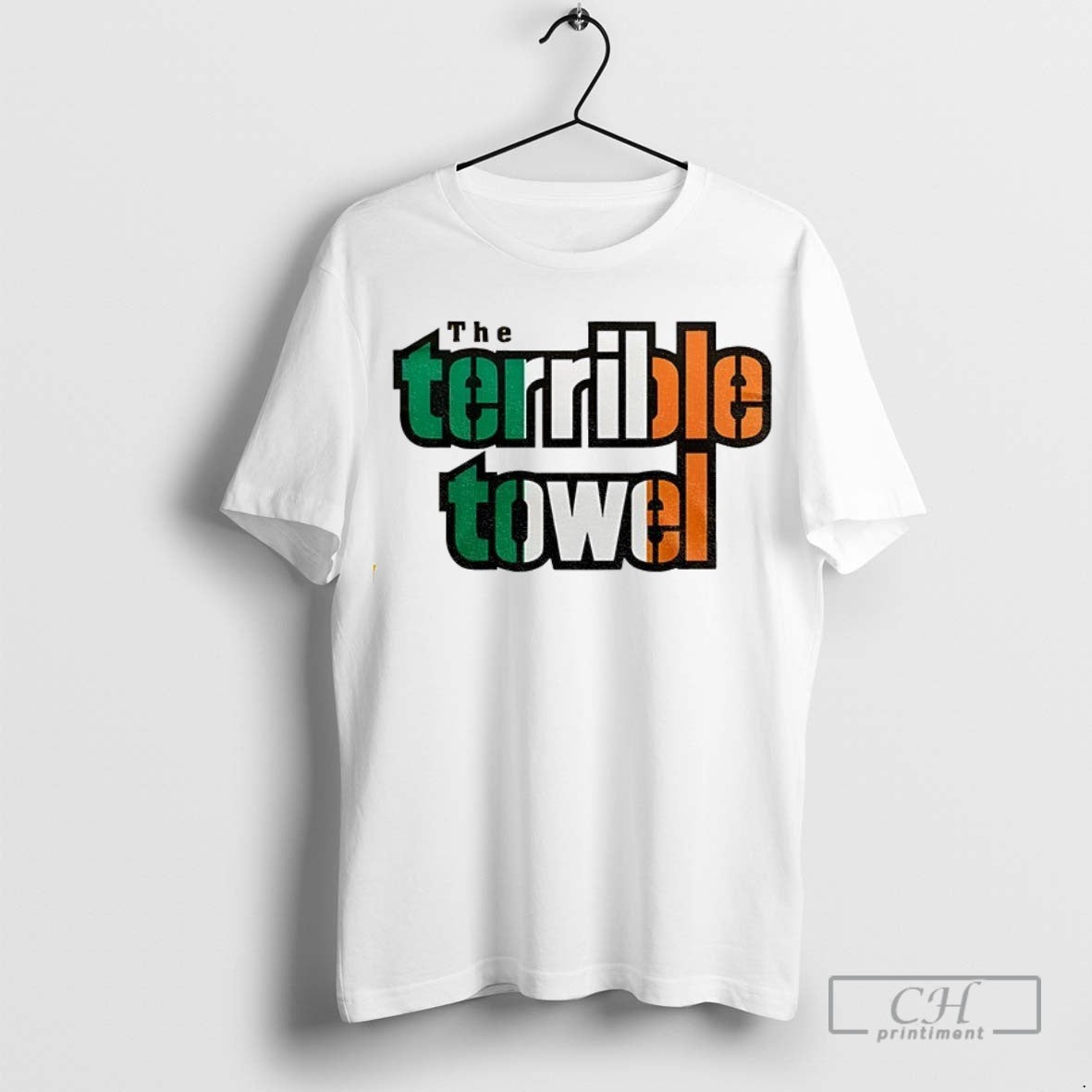 Pittsburgh Steelers Terrible Towel 2025 Ireland Game Sweatshirt Retro