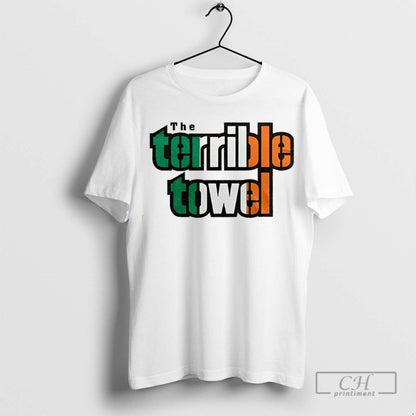 Pittsburgh Steelers Terrible Towel 2025 Ireland Game Sweatshirt Retro