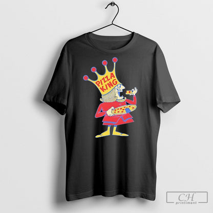 Pizza King Crewneck Logo Shirt Trendy Look