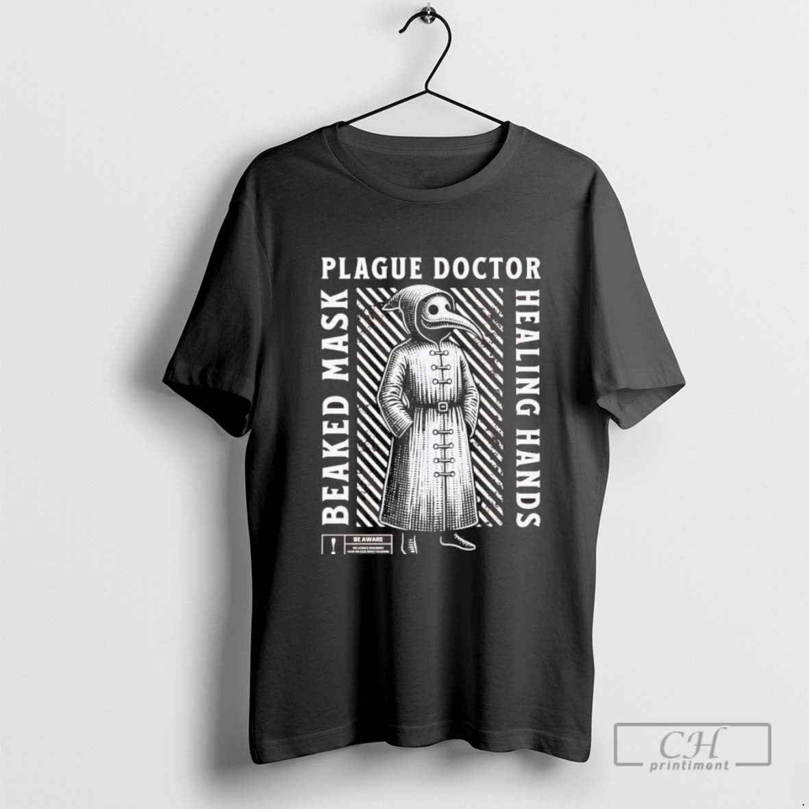 Plague Doctor Be Aware Beaked Mask Healing Hands Tank Top Vintage