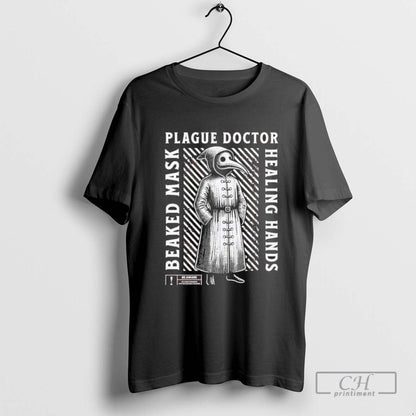 Plague Doctor Be Aware Beaked Mask Healing Hands Tank Top Vintage