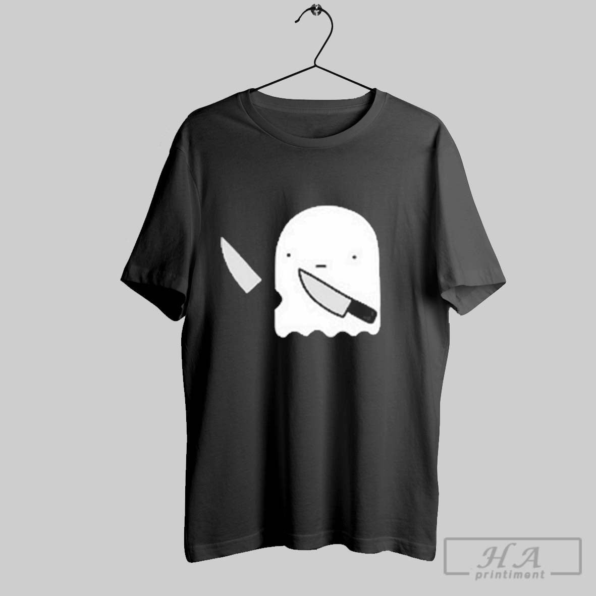Poorly Drawn Ghost Tee Stylish Gift