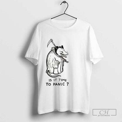 Possum Death Is It Time To Panic Tank Top Authentic Style
