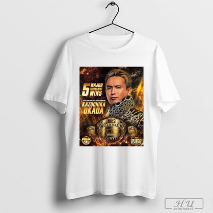 Poster 5 Major Tournament Wins 2024 Continental Champion Kazuchika