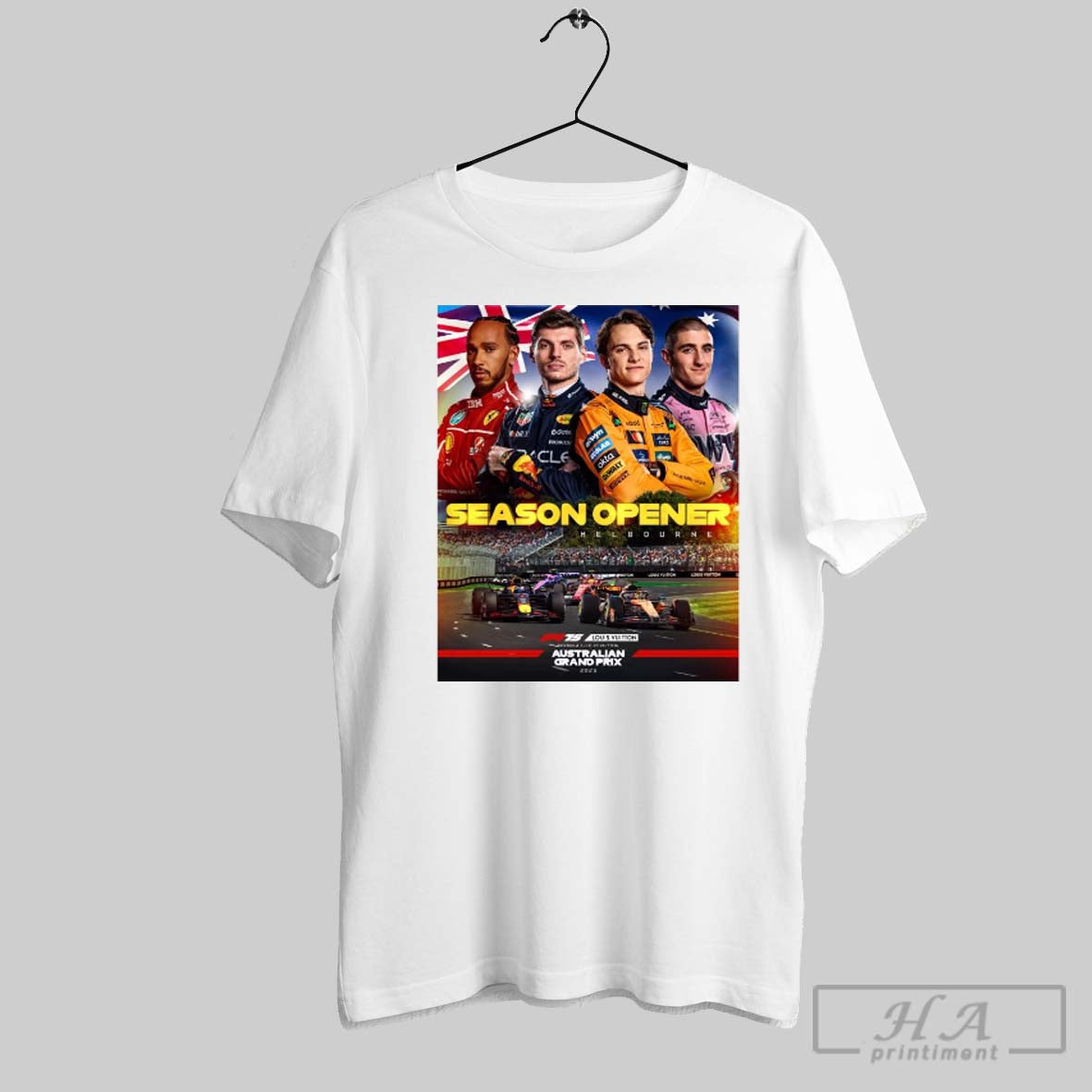 Poster Race Week Season Opener Melbourne Formula 1 Australian Grand