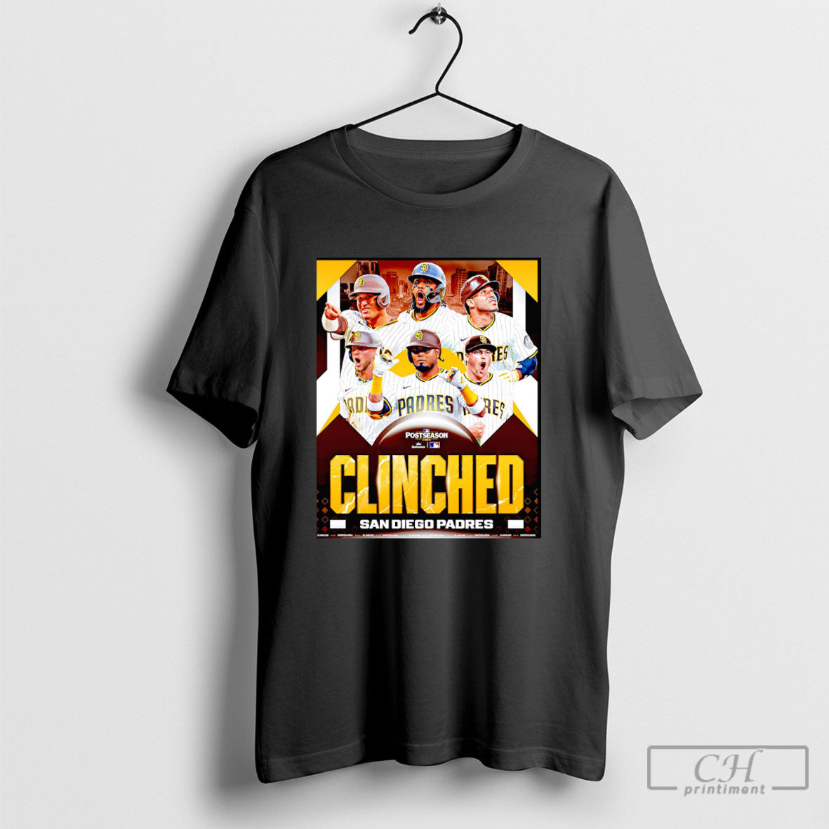 Postseason 2025 Clinched San Diego Padres Sweatshirt Designer Gift