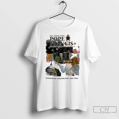 Premium 2015 Papal Visit Pope Francis United States America Tank Top