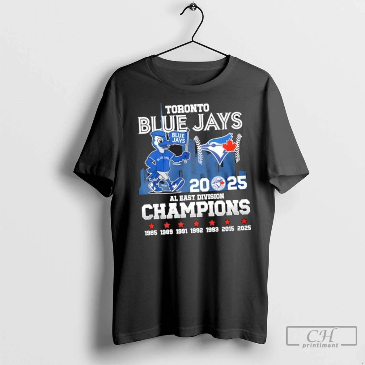 Premium 2025 Al East Division Champions Toronto Blue Jays Mascot