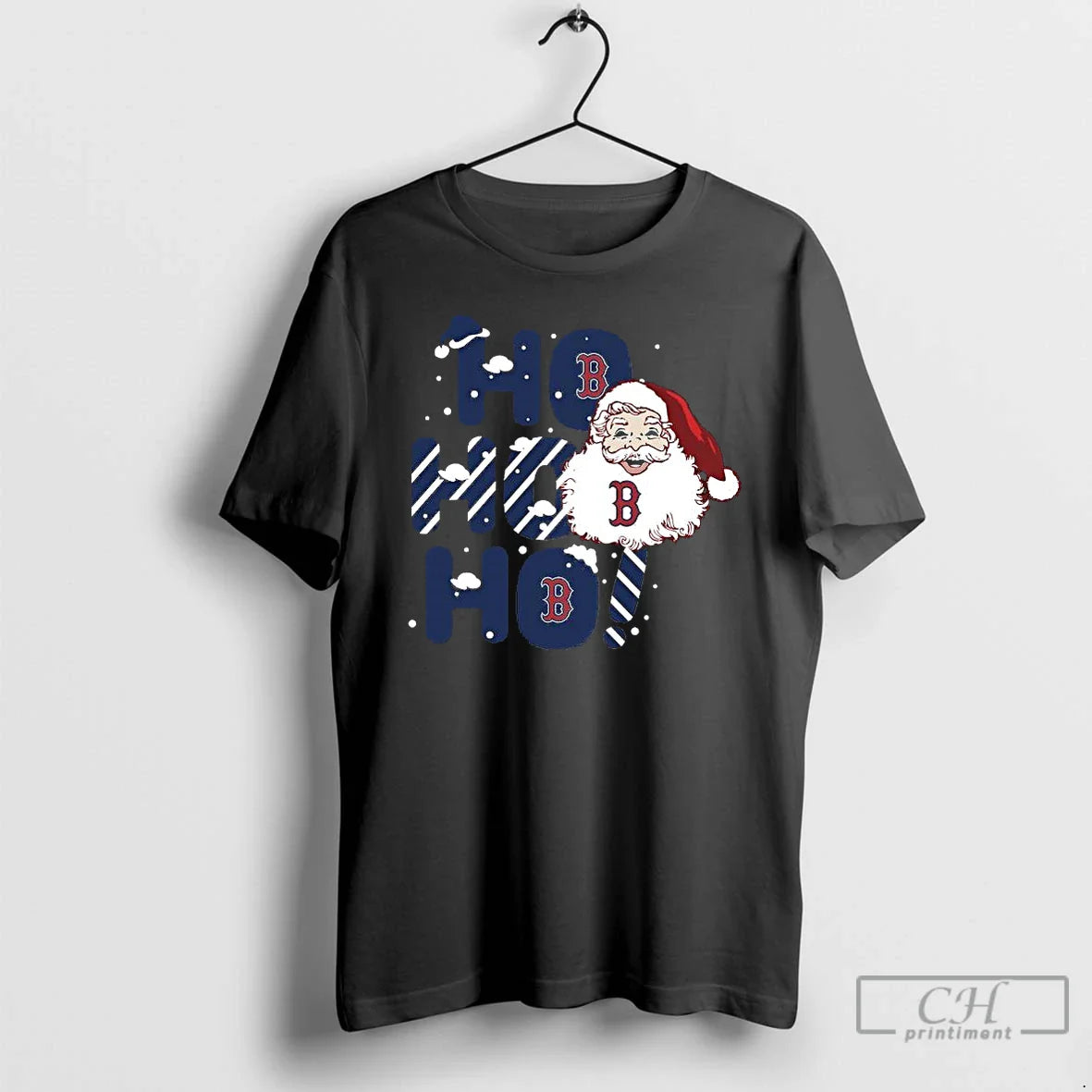 Premium 2025 Boston Red Sox Santa Ho Ho Ho T Shirts Sweatshirt
