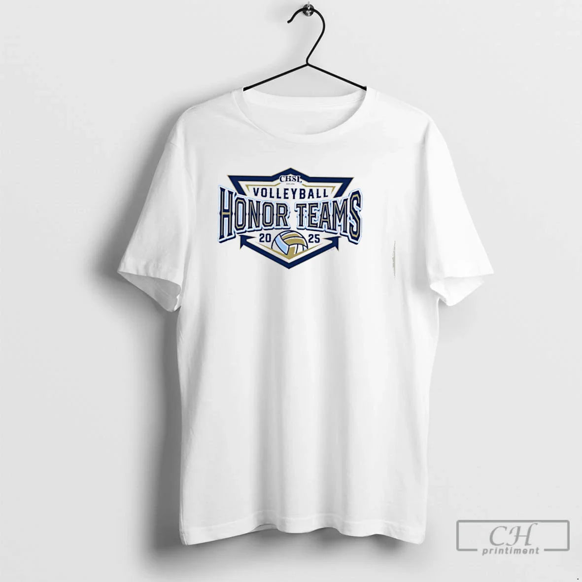 Premium 2025 Chsl Volleyball Honor Teams T Shirts Long Sleeve