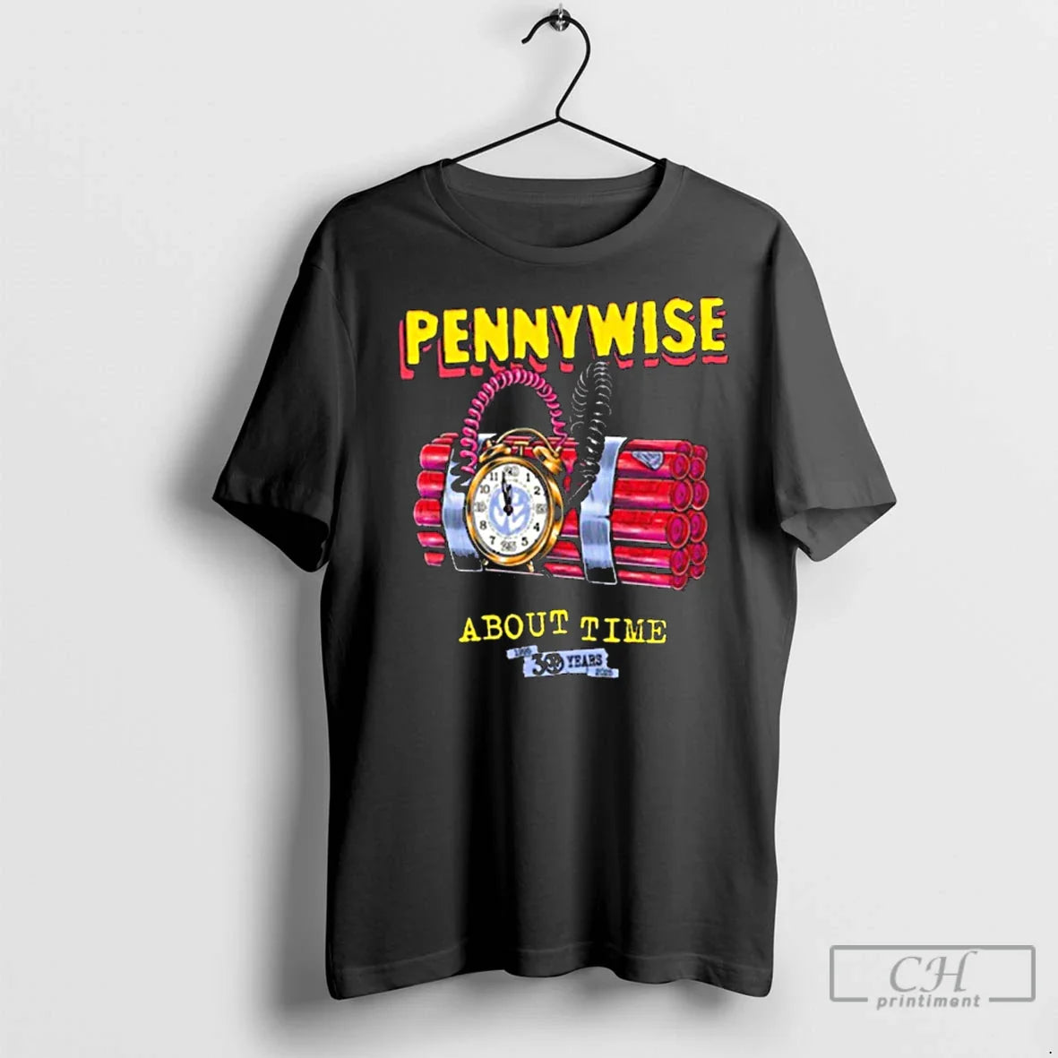 Premium 2025 Pennywise About Time 30 Years Anniversary Tee Premium