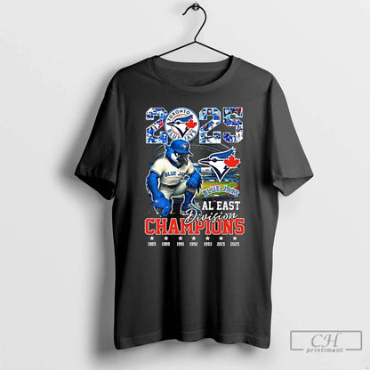 Premium 2025 Toronto Blue Jays Mascot Al East Division Champions 1985